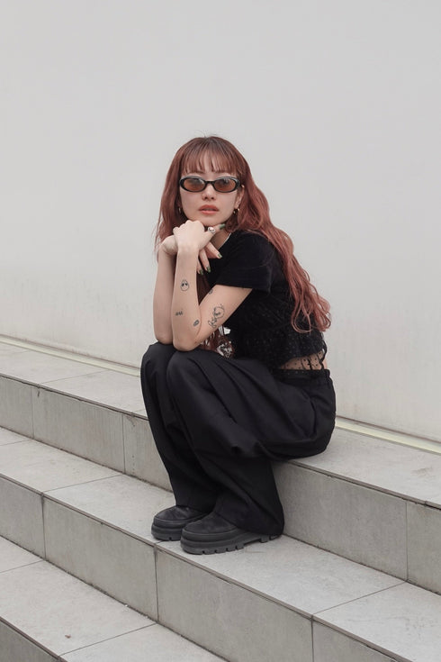 ドットチュールビスチェ